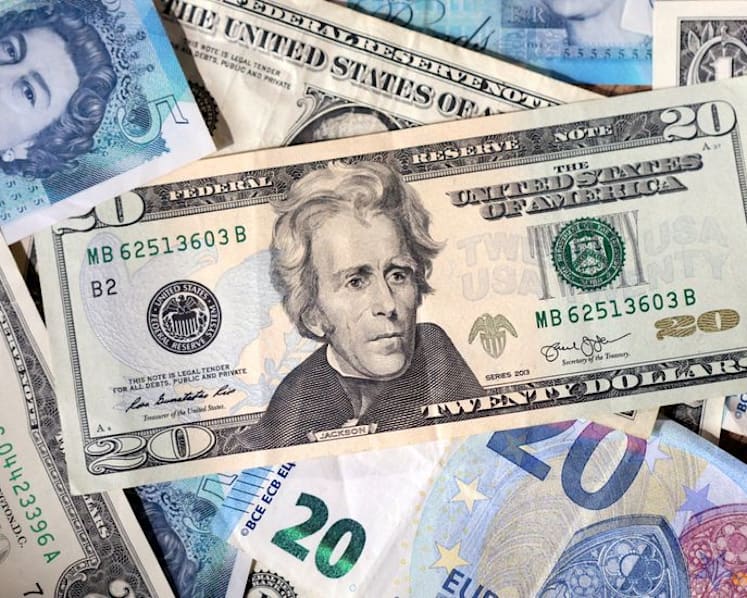 Safe-haven franc bounces as Iran war rages, dollar down after payrolls drop