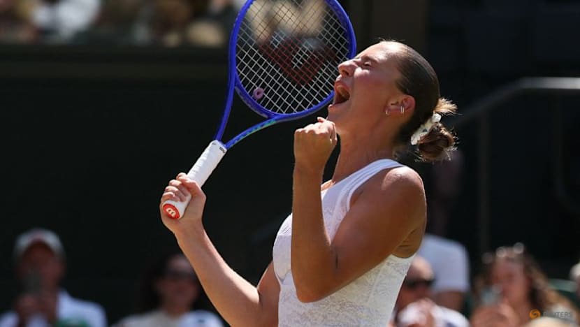 Kostyuk makes quick work of Paolini to take Wimbledon semi-final slot