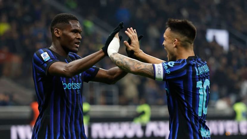 Inter rise to Serie A summit after confident win over Lazio