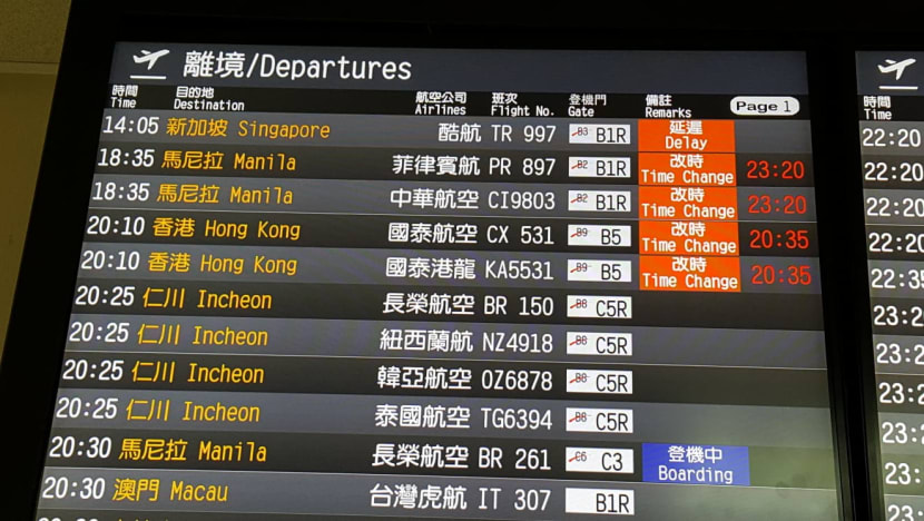Scoot flight from Taipei to Singapore delayed for over 10 hours