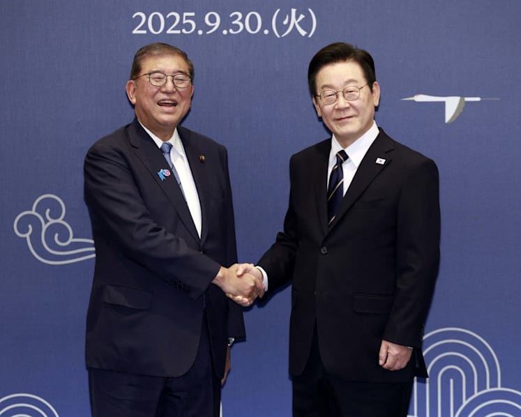 South Korea's Lee, outgoing Japan PM Ishiba hold talks on global trade, North Korea