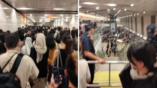 地铁环线列车早上发生故障 乘客因此迟到
