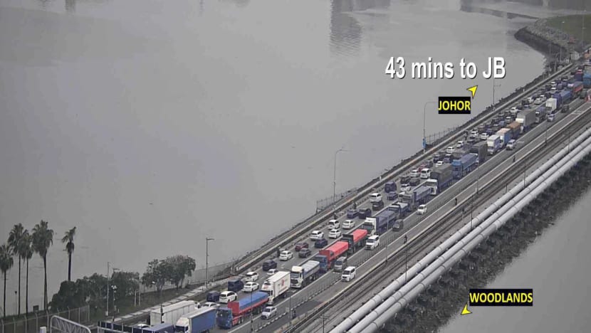 Travellers advised to defer non-essential travel to Johor as heavy rain worsens traffic at land checkpoints