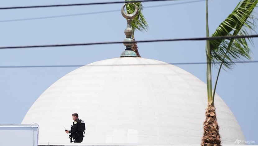 Shooting at San Diego mosque leaves five dead, including two teen suspects