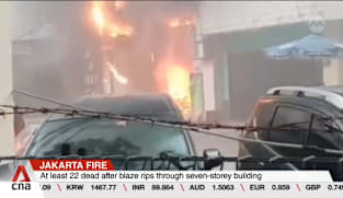 At least 22 dead after fire breaks out at seven-storey office building in Jakarta