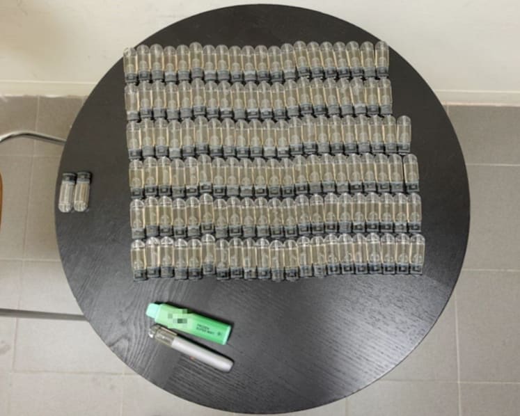18-year-old charged for alleged trafficking of suspected etomidate vape pods 