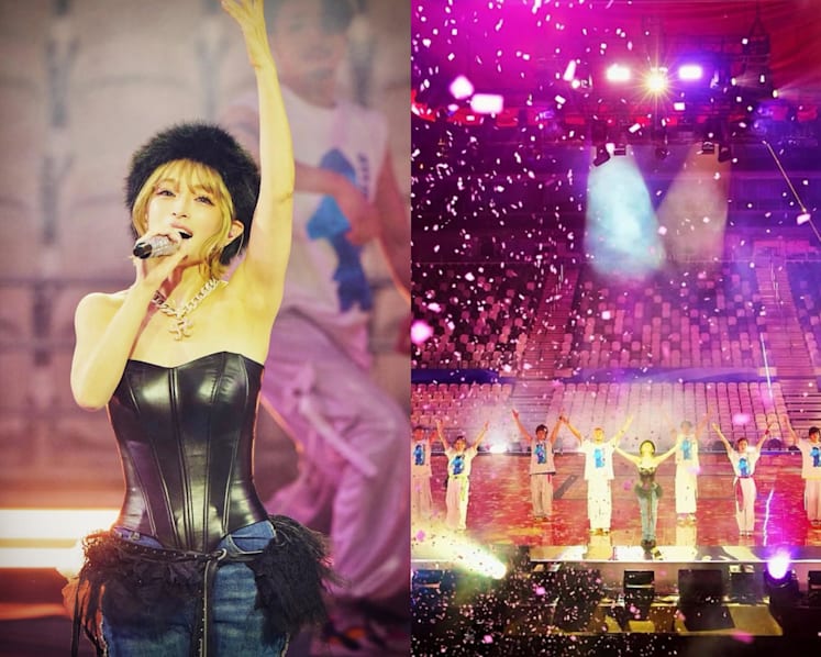 J-pop icon Ayumi Hamasaki performs in empty stadium in China, following concert's sudden cancellation