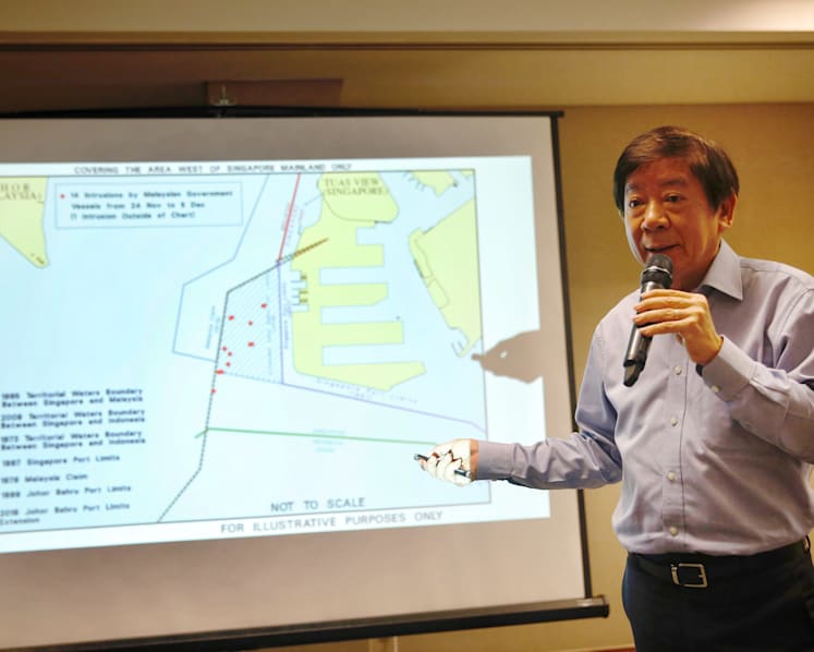 Reclamation at Tuas has nothing to do with maritime boundary dispute, says Khaw