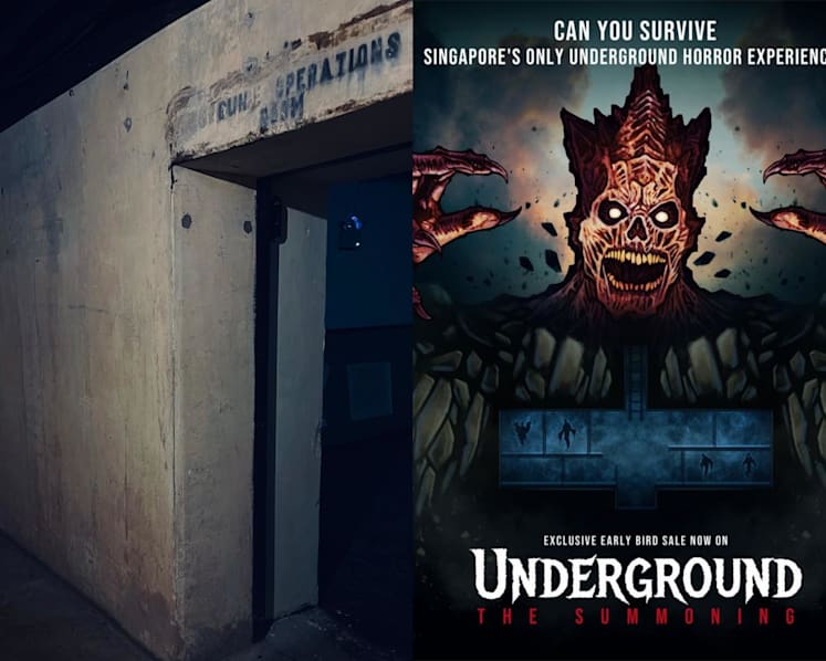 There'll be a World War II-themed underground horror experience at Fort Canning from end-September