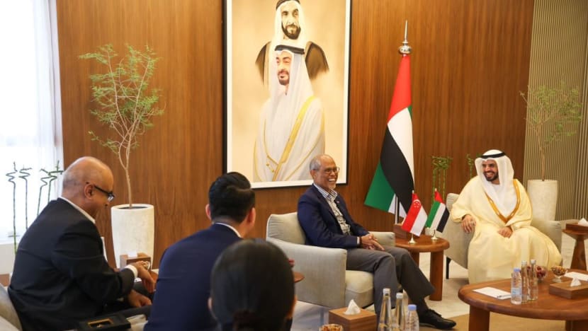Masagos beri penghargaan atas sokongan UAE kepada usaha SG hulur bantuan ke Gaza Masagos beri penghargaan atas sokongan UAE kepada usaha SG hulur bantuan ke Gaza