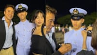 Allan Wu’s Son Commissioned As Navy Officer, Named Best Physical Trainer In His Class