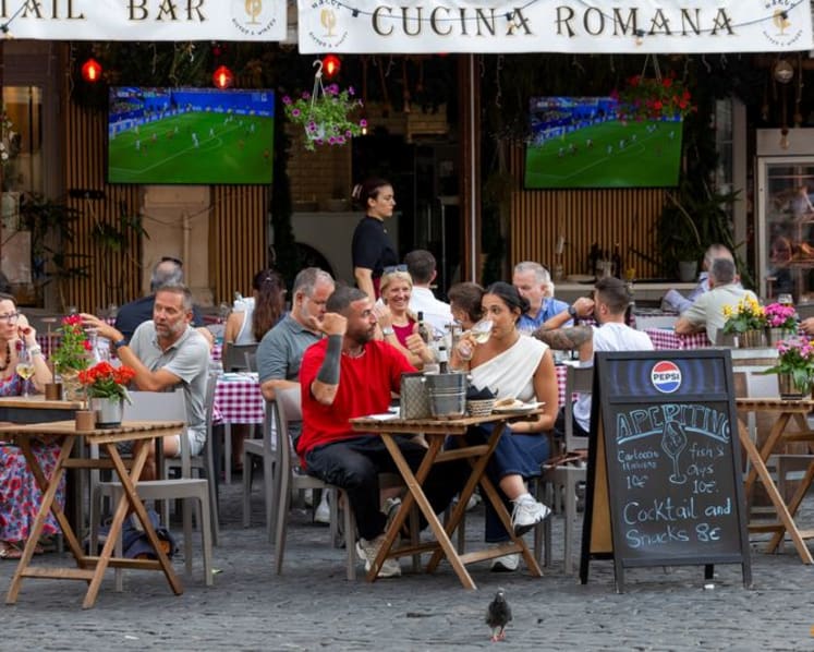 Italian fans look to global icons and underdogs to cure World Cup blues