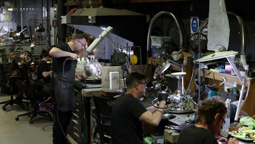 All eyes on the prizes, Sydney silversmiths deliver for Australian Open