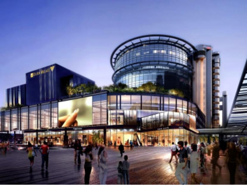 Artist’s impression of the new retail mall at Singapore Post Centre. Photo: SingPost
