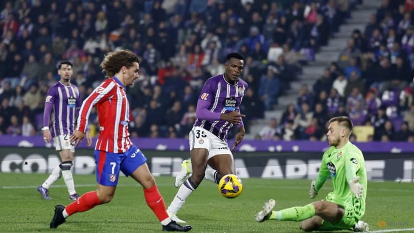 Atletico thrash Valladolid 5-0 to provisionally move to second in LaLiga Atletico thrash Valladolid 5-0 to provisionally move to second in LaLiga