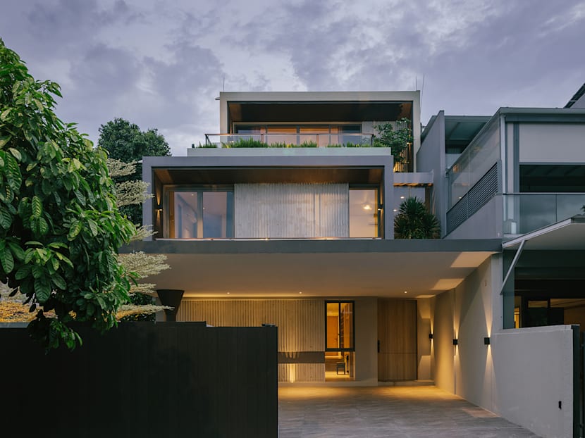 This Singapore home proves you can live and work beautifully in the same space