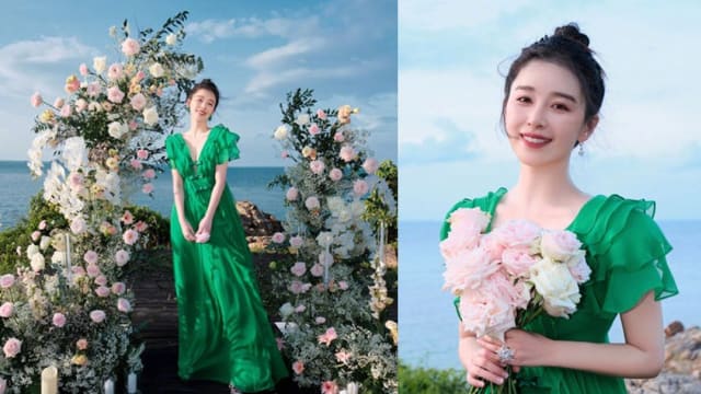 男友海边浪漫求婚　中国女星阚清子点头嫁了！