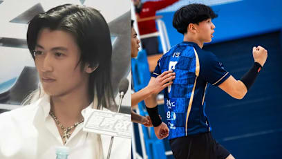 Nicholas Tse & Cecilia Cheung's 16-Yr-Old Son Is A 1.83m-Tall Volleyball Captain & Fans Say He Looks Just Like Dad