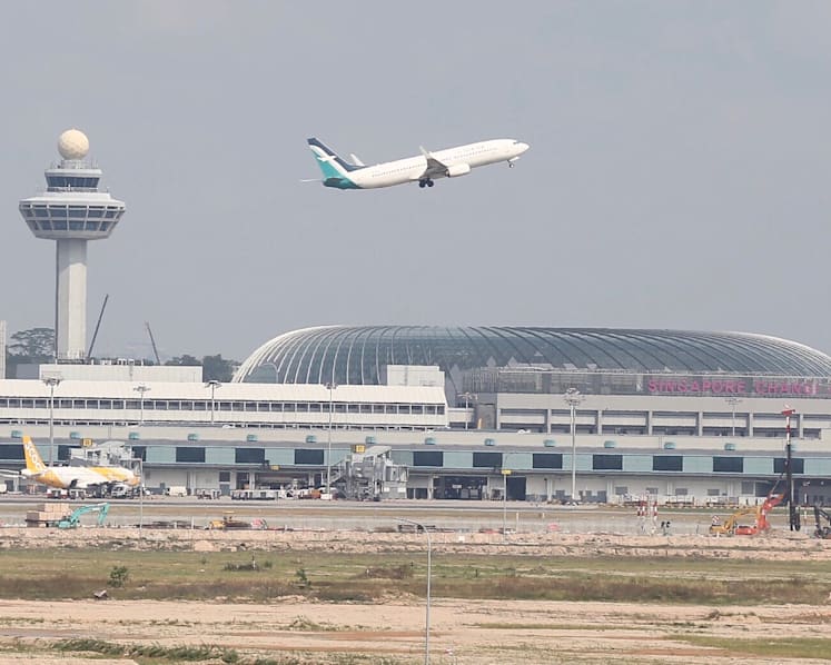 Set aside spaces at Changi Airport for essential business, diplomatic meetings