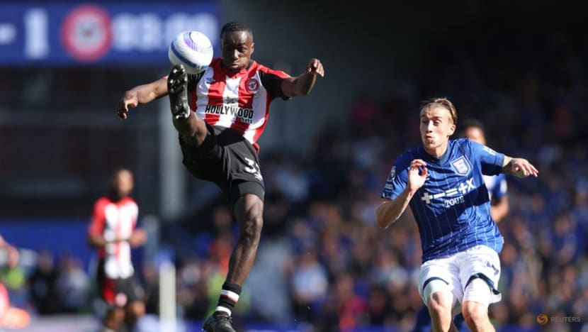 Schade on target as Brentford boost European hopes with win at Ipswich
