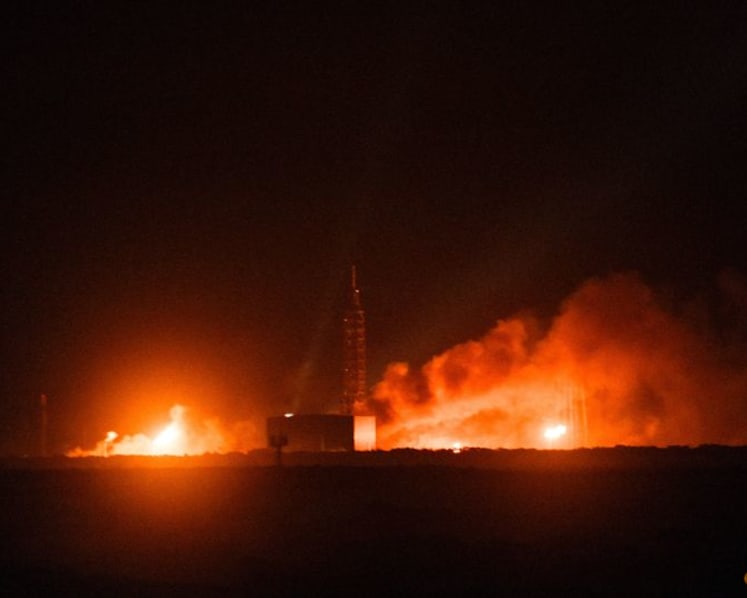 Blue Origin rocket explodes on launchpad in a setback for bid to catch Musk's SpaceX