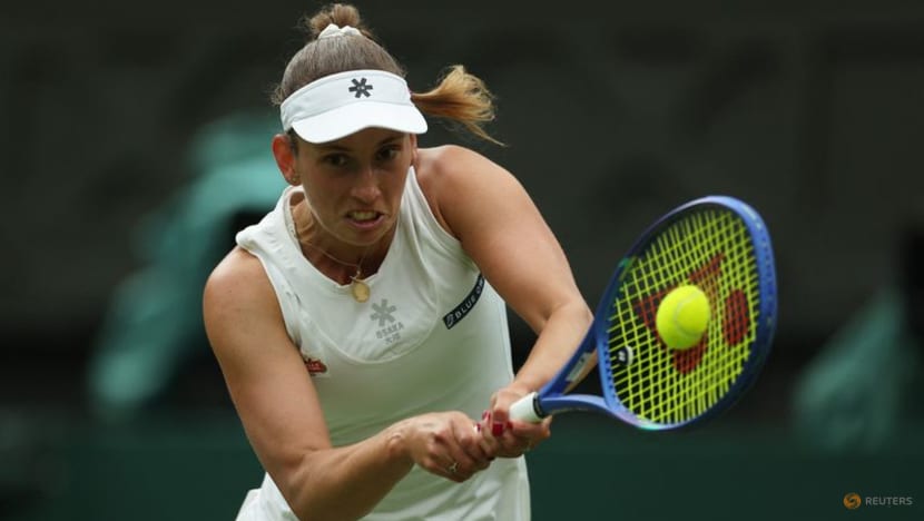 Sabalenka passes Mertens test to reach Wimbledon quarter-finals Sabalenka passes Mertens test to reach Wimbledon quarter-finals