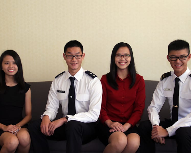 Four students awarded President’s Scholarship