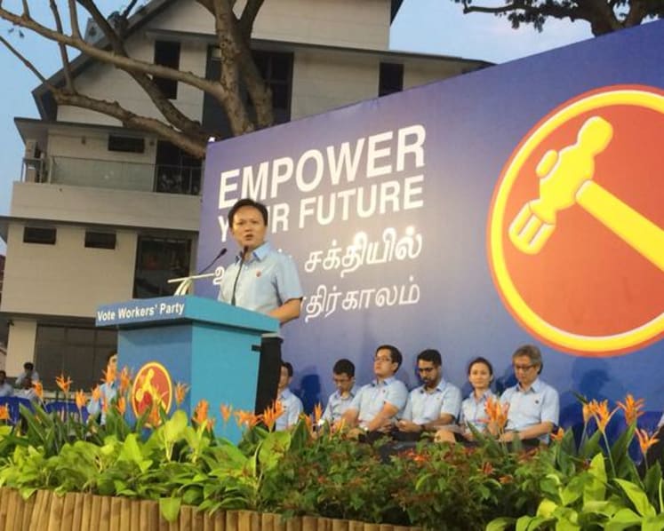WP holds its first GE2015 rally
