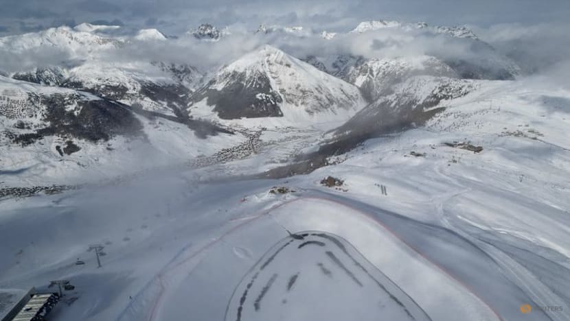 Snowmakers feel the heat as climate change tests Milano Cortina Winter Games