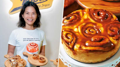 6 Years After Retrenchment & Selling Fab Cinnamon Rolls From Home, Baker Opens Shop In East Coast