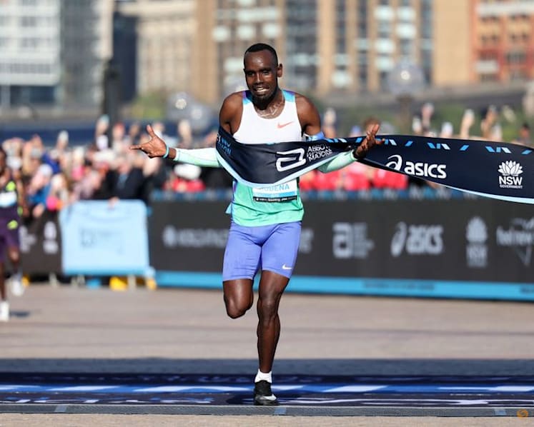 Ethiopian Gobena and Kenya's Jepchirchir take Sydney marathon honours