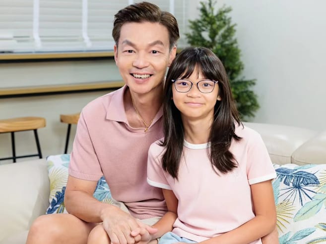 Singaporean comedian Mark Lee reflects on bond with his 12-year-old daughter