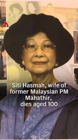 Siti Hasmah, wife of former Malaysian PM Mahathir, dies aged 100