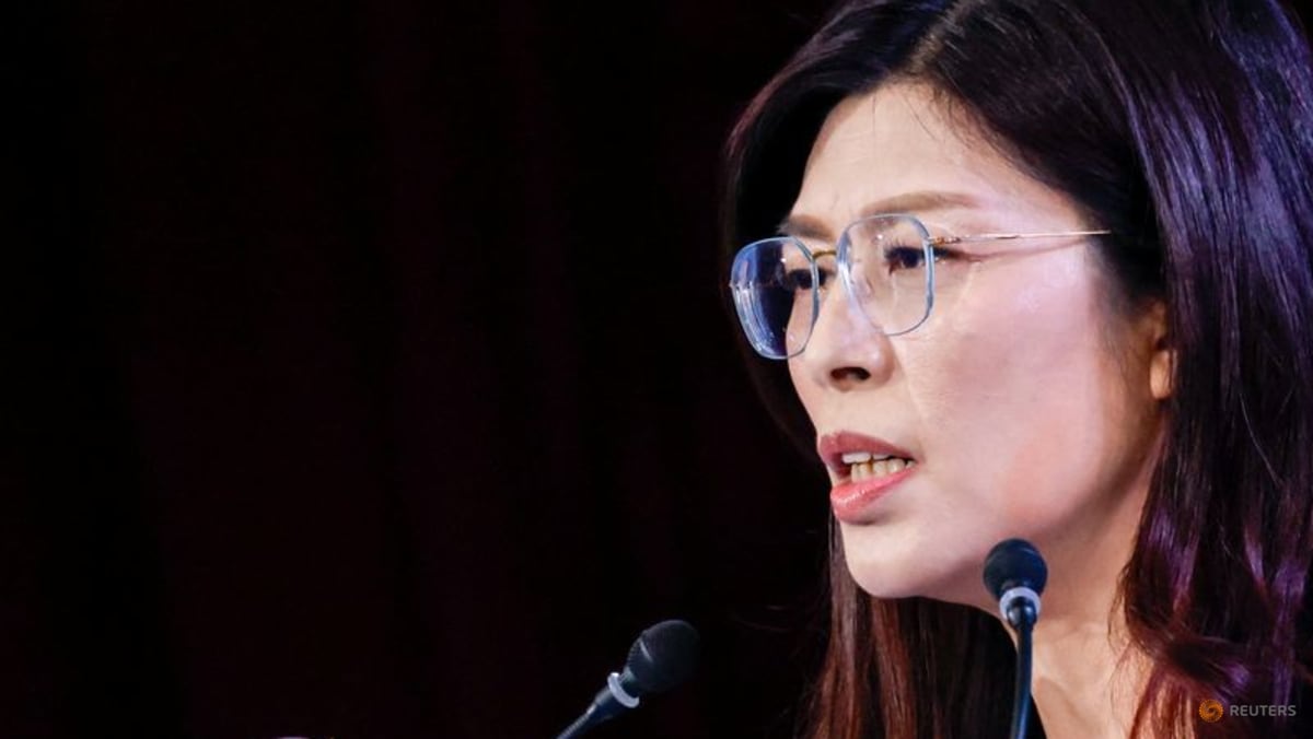 Taiwan’s new opposition leader takes over, warns against risk of China war