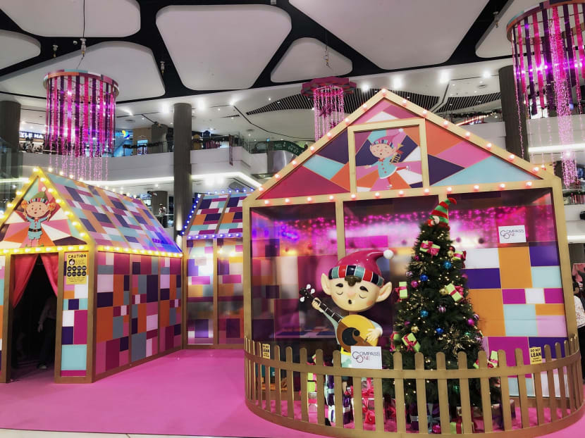 Get into the spirit of Christmas at Compass One. Photos: Compass One