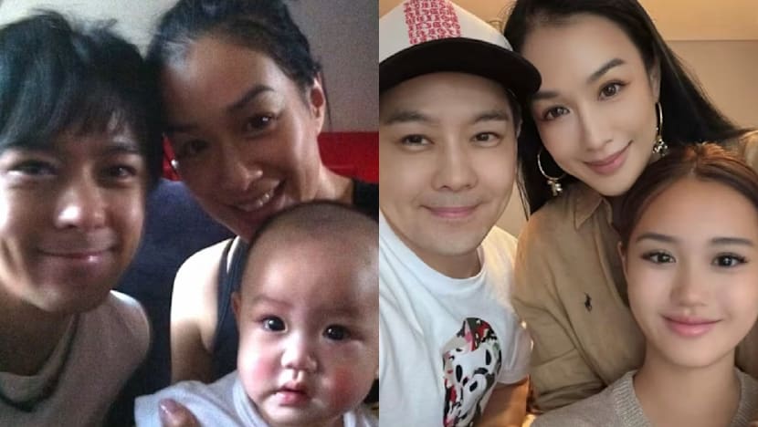 Christy Chung and Jimmy Lin, both in their 50s, recreate photo from 16 years ago