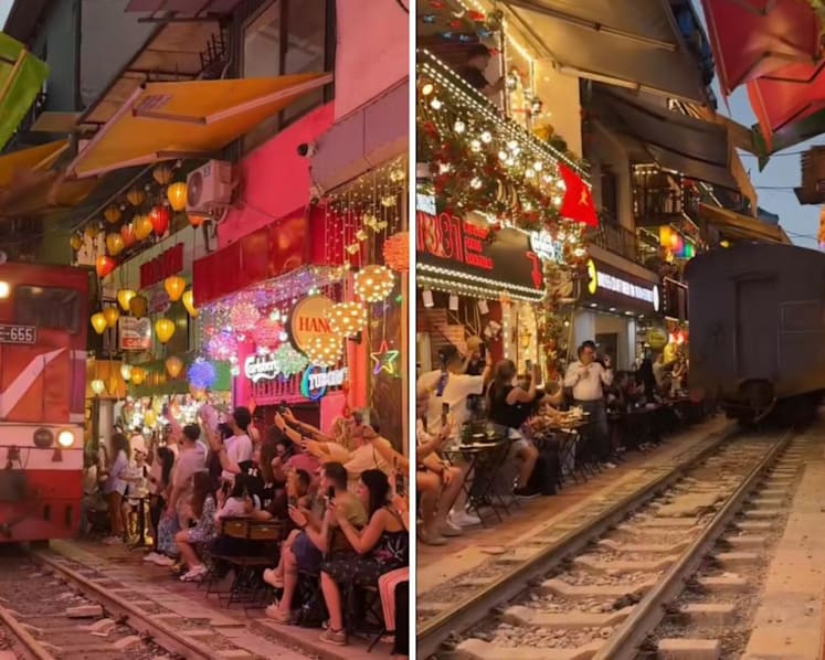 At Hanoi's popular railway cafe street, trains may stop running under safety and urban renewal plans