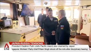 Japan summons Russian ambassador after Putin visits disputed islands for first time