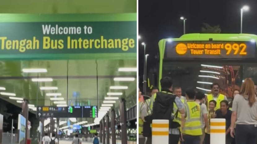 #trending: 'Wholesome' video of commuters cheering Tengah's new bus interchange charms netizens