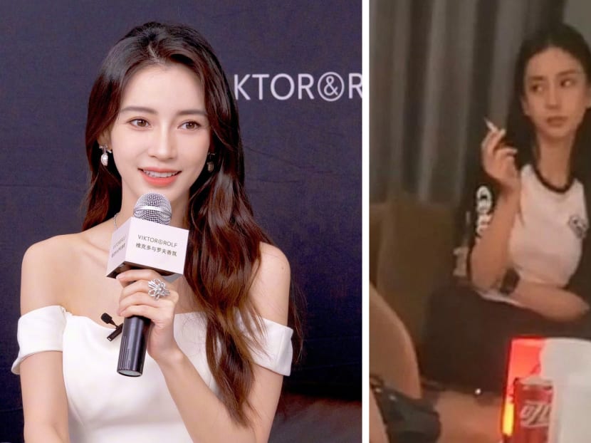 Murder Mystery Game Room Staff Secretly Films Angelababy Smoking 