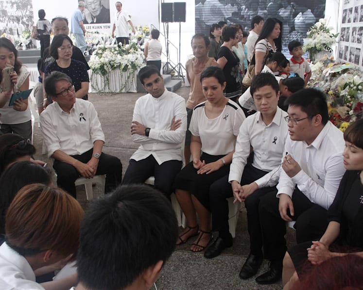 Display flag as a tribute, suggest grassroots leaders, residents