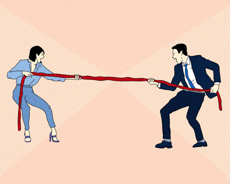How do I manage friendships with colleagues when they are also my work rivals?