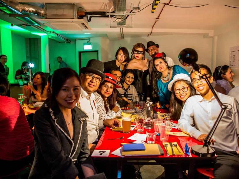 Diners part of the show in pop-up dinner theatre experience