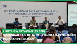 LIPUTAN WARTAWAN (23 Sep) | Sokongan bagi belia Melayu/Islam menghadapi pasaran pekerjaan