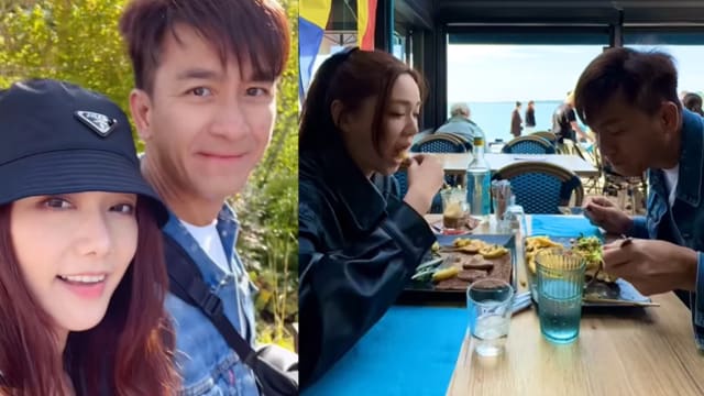 和马国明飞法国拍婚纱照　汤洛雯疑黑脸走人