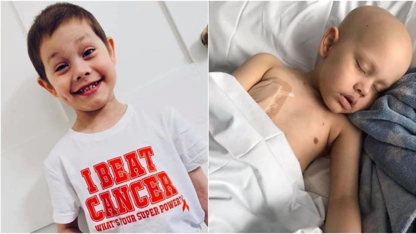 British boy who left Singapore a year ago after life-saving treatment is still cancer-free British boy who left Singapore a year ago after life-saving treatment is still cancer-free