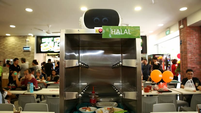 First ‘productive’ coffee shops employ tray-return, floor-cleaning robots