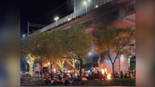 年初二纵火烧四车再抢超市  台湾男子被捕