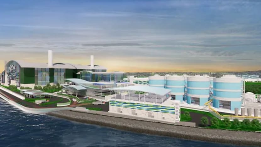 Kerja binaan bermula bagi kemudahan rawatan air dan sisa pepejal Tuas Nexus
