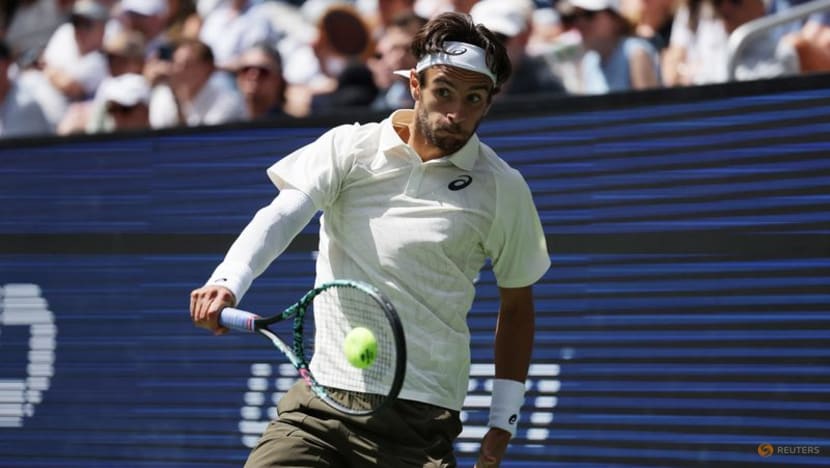Musetti battles back to beat Mpetshi Perricard at US Open